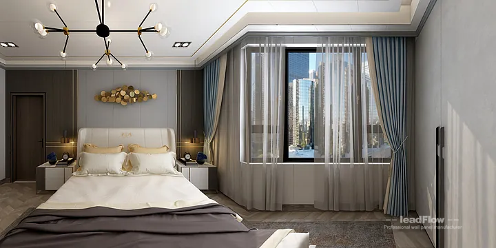 Premium WPC Cladding for Hangzhou Apartment &mdash; Light Luxury Finish in Hangzhou, China - photo 3