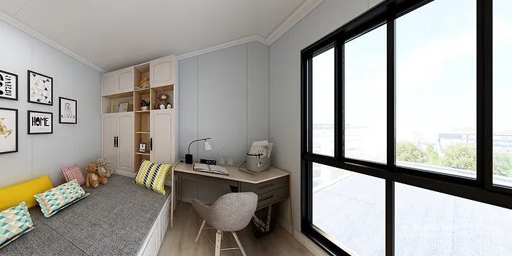 Premium WPC Wall Panel for Hangzhou Apartment &mdash; Contemporary Finish in Hangzhou, China - photo 2