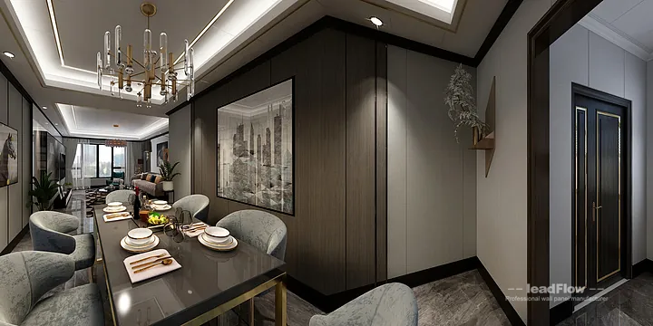 Hangzhou Apartment with WPC Cladding &mdash; Secondary Bedroom Feature in Hangzhou, China - photo 12