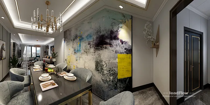 Hangzhou Apartment with WPC Cladding &mdash; Secondary Bedroom Feature in Hangzhou, China - photo 15