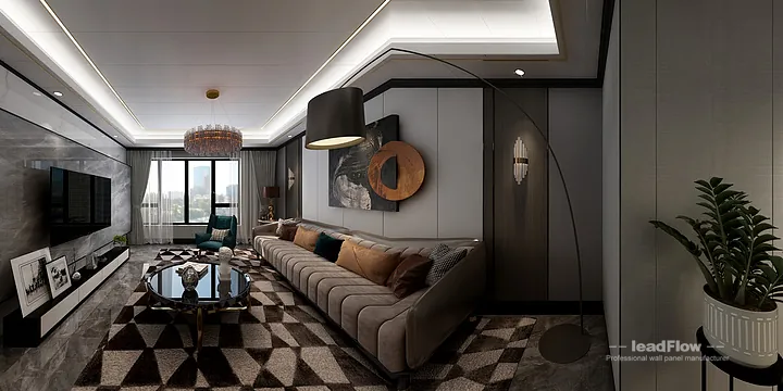 Hangzhou Apartment with WPC Cladding &mdash; Secondary Bedroom Feature in Hangzhou, China - photo 16
