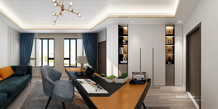 Hangzhou Apartment with WPC Cladding &mdash; Secondary Bedroom Feature in Hangzhou, China - photo 4