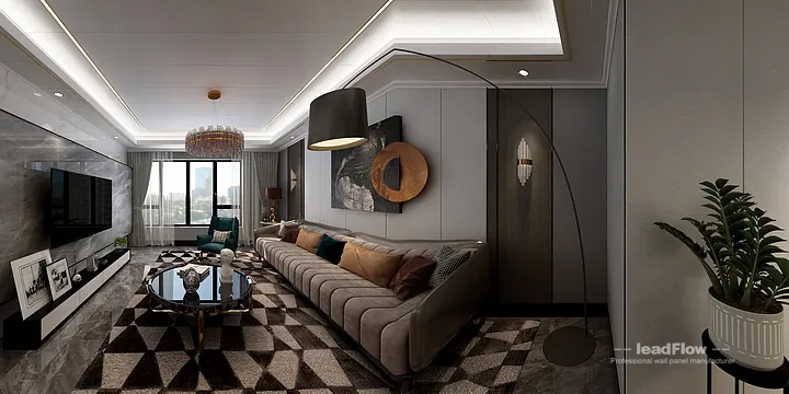 Hangzhou Apartment with WPC Cladding &mdash; Secondary Bedroom Feature in Hangzhou, China - photo 6