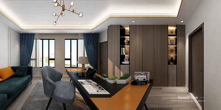 Hangzhou Apartment with WPC Cladding &mdash; Secondary Bedroom Feature in Hangzhou, China - photo 7